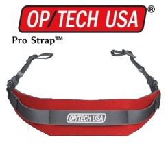 Optech USA Pro Strap 3/8" DSLR Camera Strap - RED